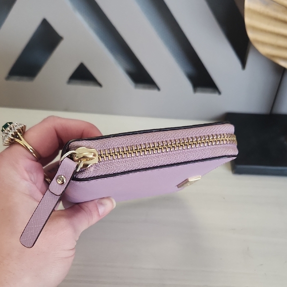 Kate Spade Lavender Zip Wallet - Picture 6 of 13